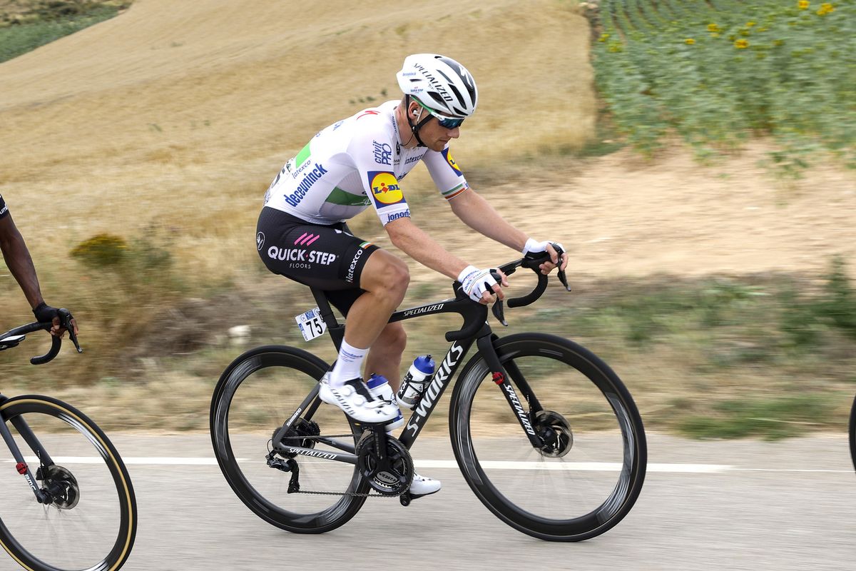 Vuelta a Burgos 2020 42th Edition 1st stage Catedral de Burgos Mirador del Castillo 157 km 28072020 Sam Bennett IRL Deceuninck Quick Step photo Luis Angel GomezBettiniPhoto2020