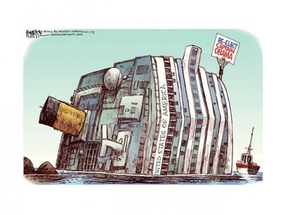Obama's sinking ship