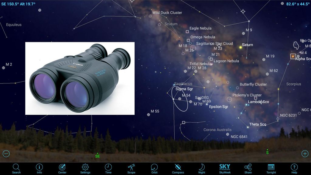Mobile Stargazing Binocular Astronomy Tips and Targets for Summer 2017