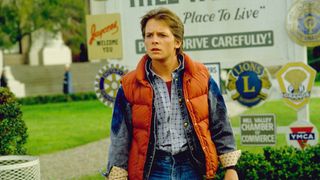 Michael J. Fox in "Back to the Future" 