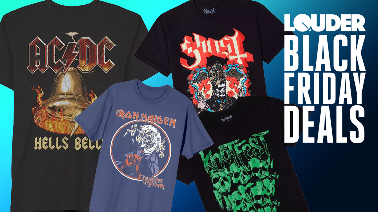 There are thousands of discounted rock and metal tees in Hot Topic's massive Black Friday sale: stock up on Maiden, Slipknot, AC/DC, Sleep Token, Ghost & more