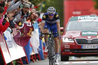David de la Cruz wins stage nine of the 2016 Vuelta a Espana