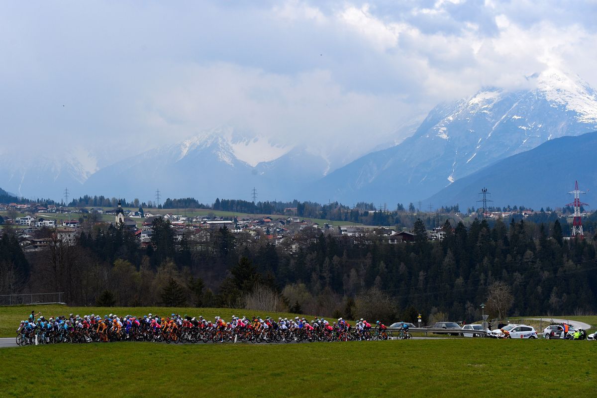 It's still early spring at the Tour of the Alps