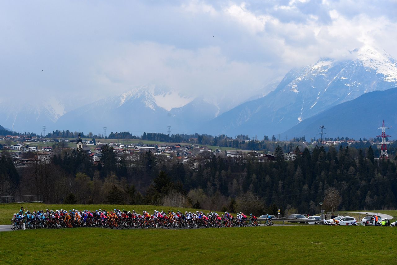 It's still early spring at the Tour of the Alps