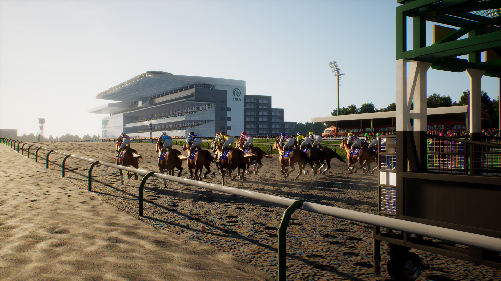 Full Stride Jockey Simulator With Real Horses Launches on Steam Next Month