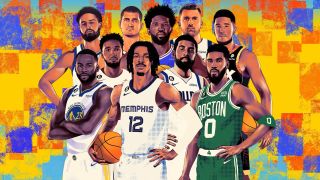NBA players graphic