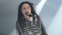 Amy Lee of Evanescence performs at Bridgestone Arena on June 15, 2026 in Nashville, Tennessee