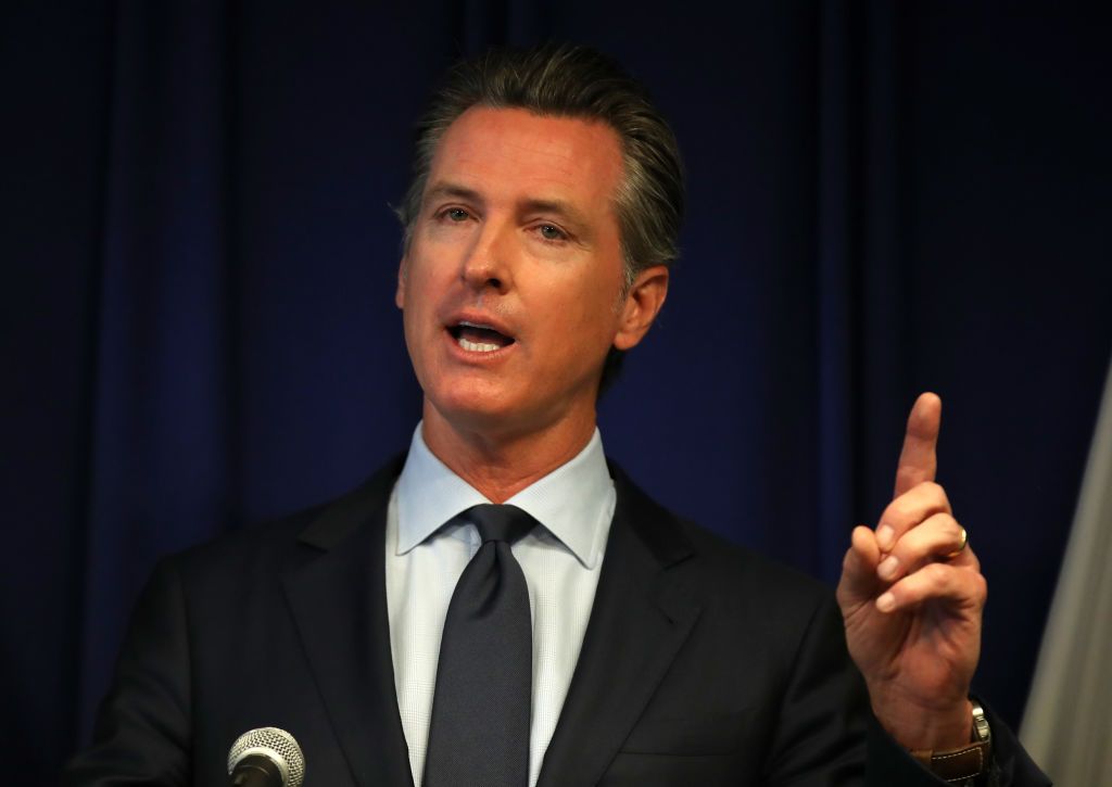 California Gov. Gavin Newsom.