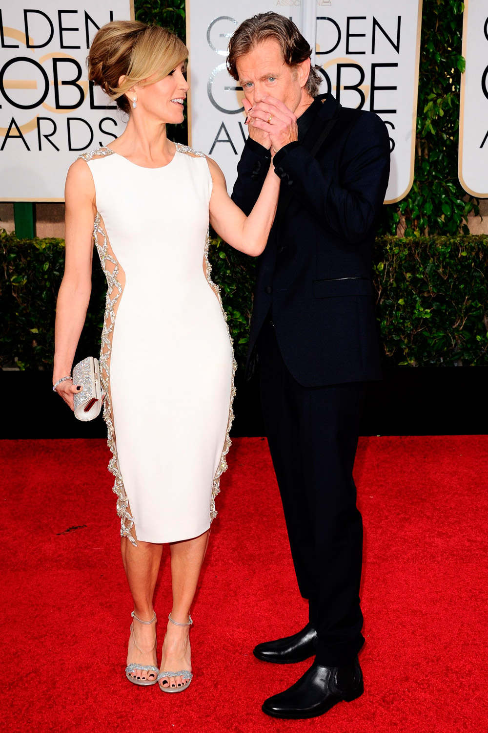 Felicity Huffman and William H. Macy