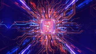 Graphic of a computer chip