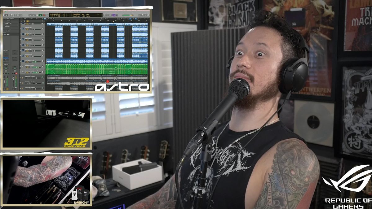 Matt Heafy on Twitch stream