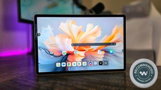 Image of the Lenovo Yoga Tab Plus (Gen 1) tablet.