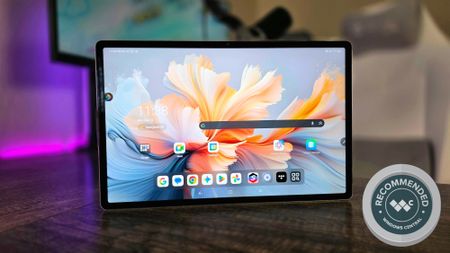 Image of the Lenovo Yoga Tab Plus (Gen 1) tablet.