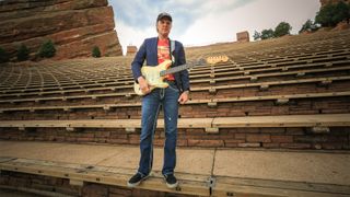 Joe Bonamassa at Red Rocks Amphitheatre on August 31, 2014 in Red Rocks, Colorado, United States.