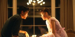 Michael Schoeffling and Molly Ringwald in Sixteen Candles