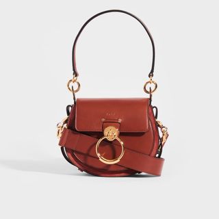 Tess Small Leather Crossbody Bag [resale]