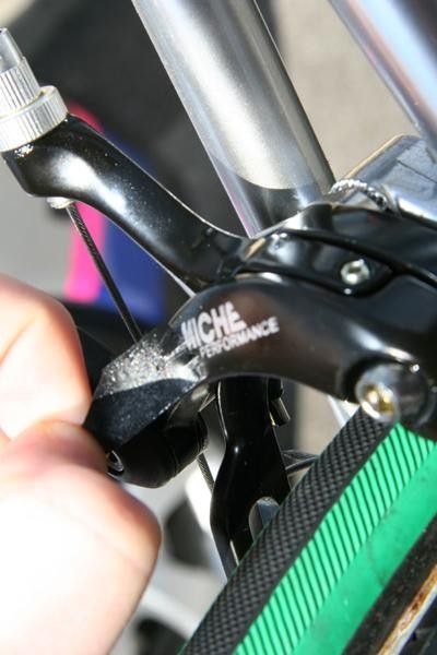 Hmm, they're not Campagnolo brake blocks...