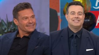 Ryan Seacrest on the Kelly Clarkson Show and Carson Daly on the Today Show.