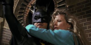 Michael Keaton and Kim Basinger in Batman