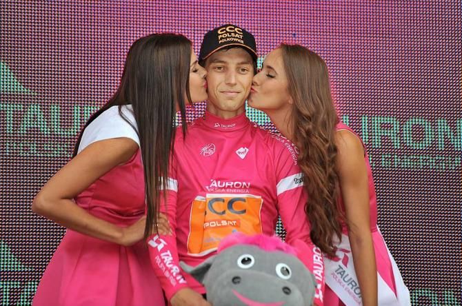 Mountains leader Maciej Paterski (CCC Polsat Polkowice)