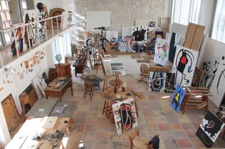 Inside Joan Miró’s studio Mallorca