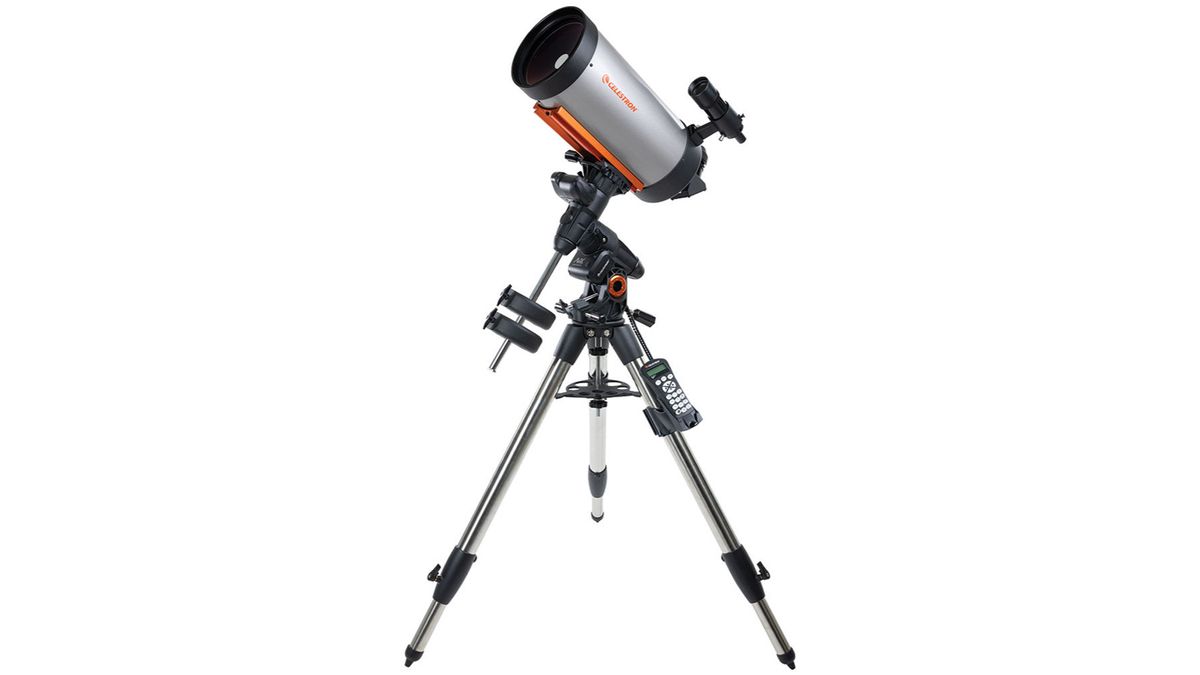 Image of telescope against white background.