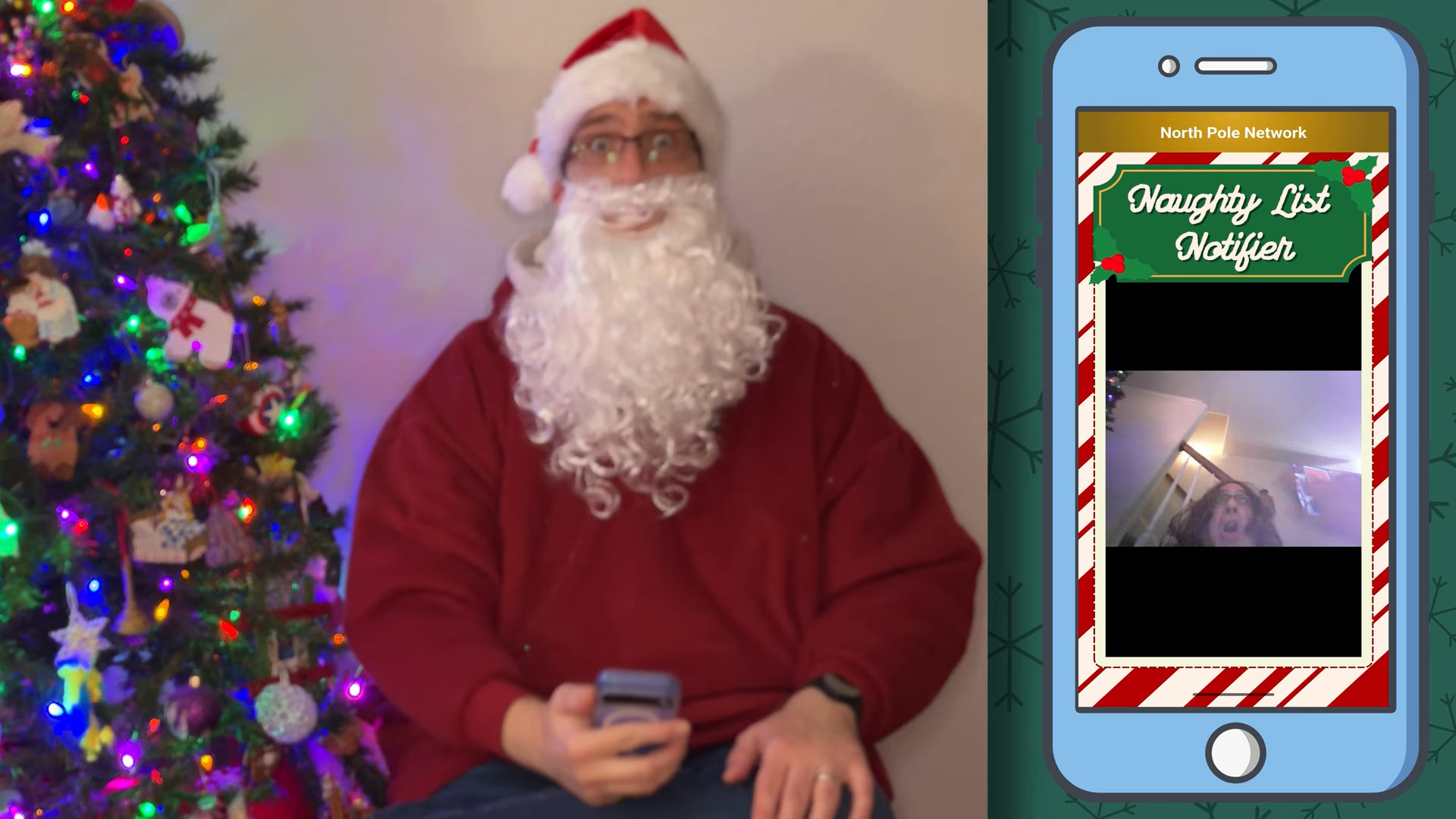 The (Christmas) Present Peeker Trap