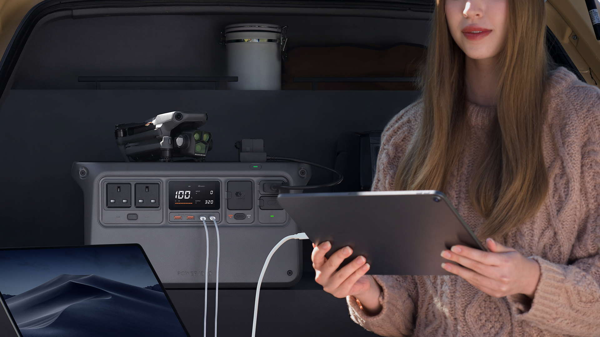 DJI launches two new power stations, the Power 100 and Power 500