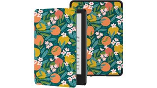 Ayotu Slim Case for 6" All-New Kindle in oranges pattern design