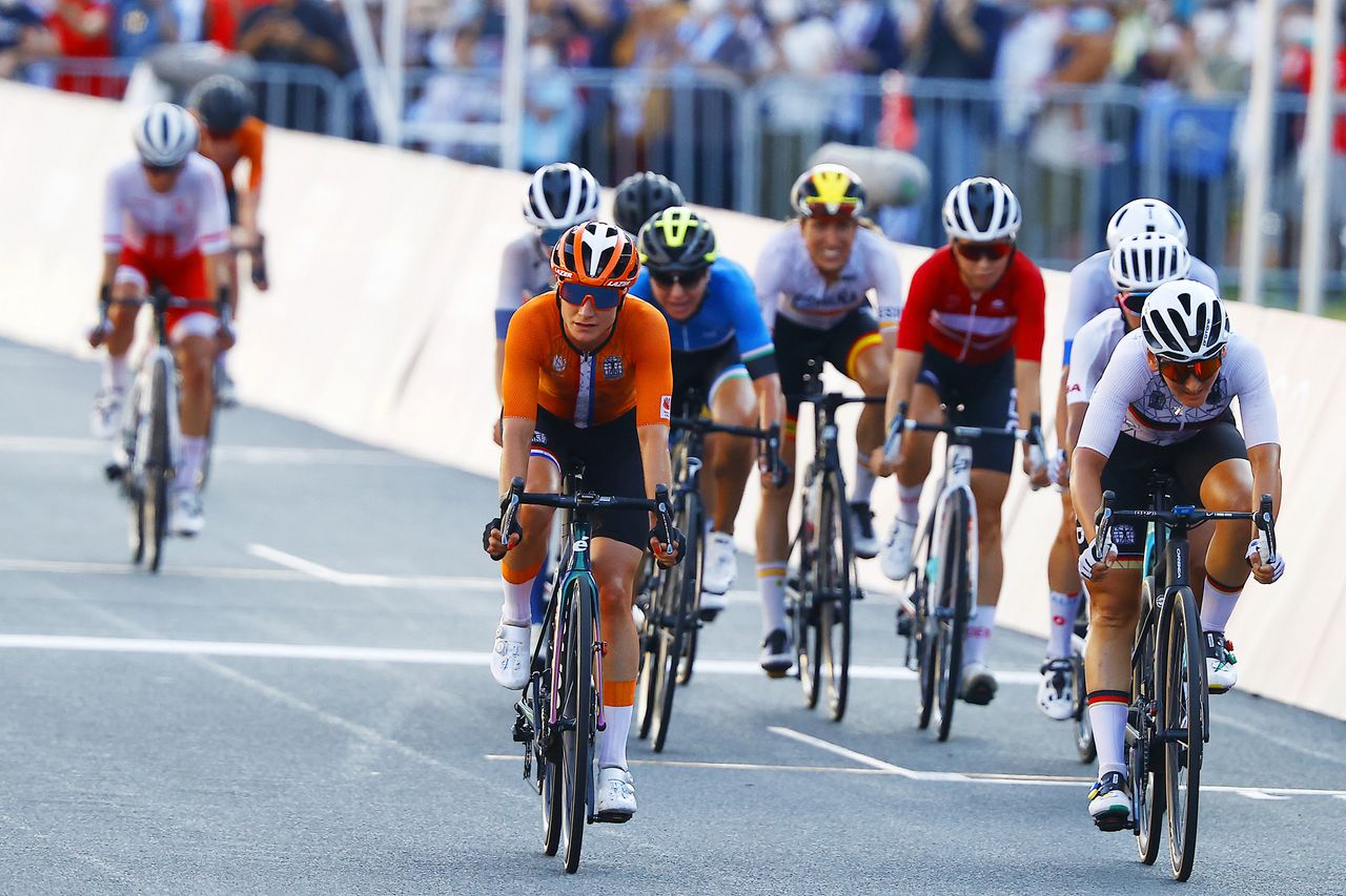 Tokyo 2020 Olympic Games Olimpiadi Tokyo 2020 Womens Road Race Musashinonomori Park Fuji Internetional Speedway 137 km 25072021 Marianne Vos Netherlands photo Luca BettiniBettiniPhoto2021