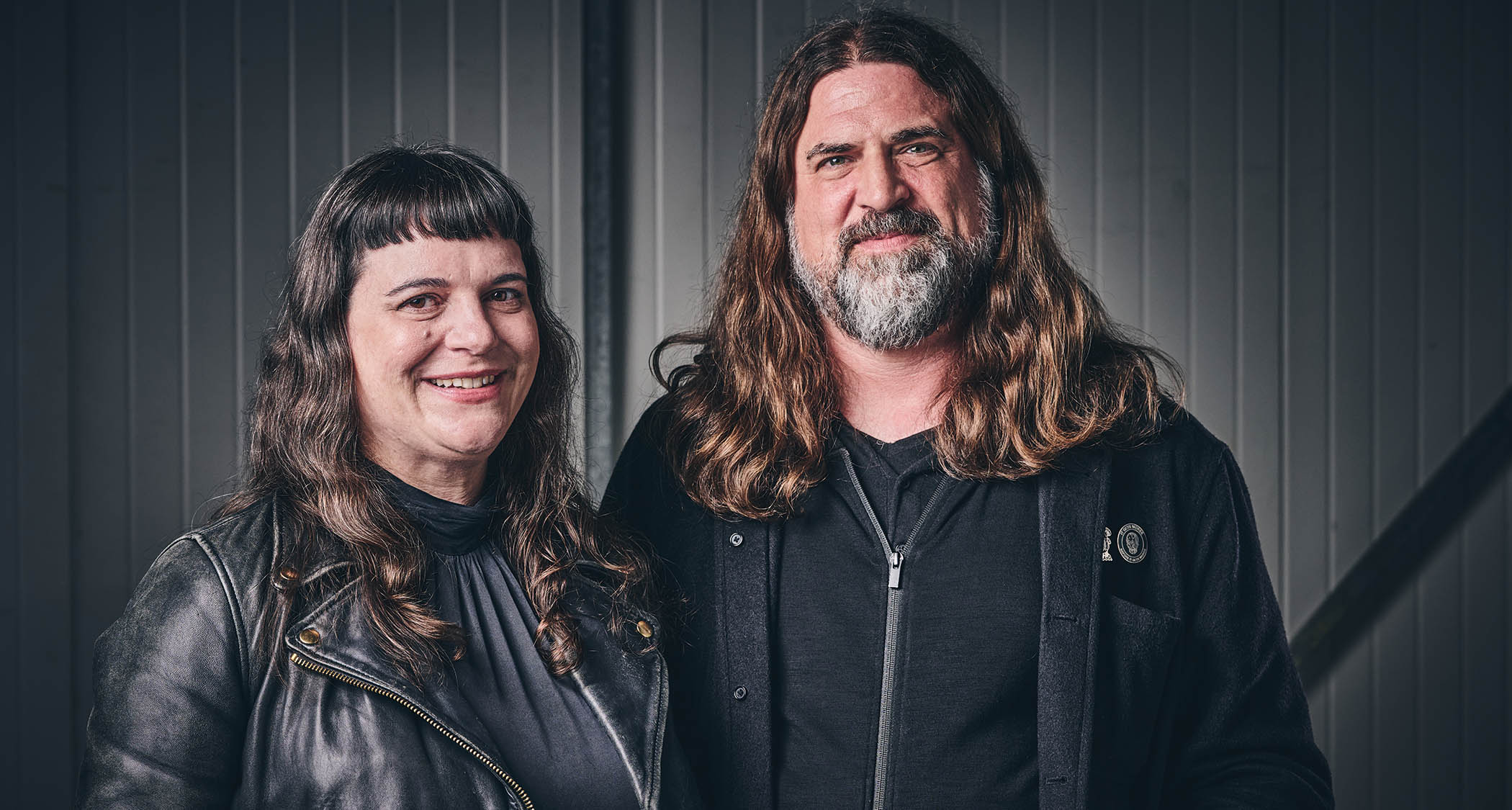 EarthQuaker CEO Julie Robbins with her husband and company founder Jamie Stillman