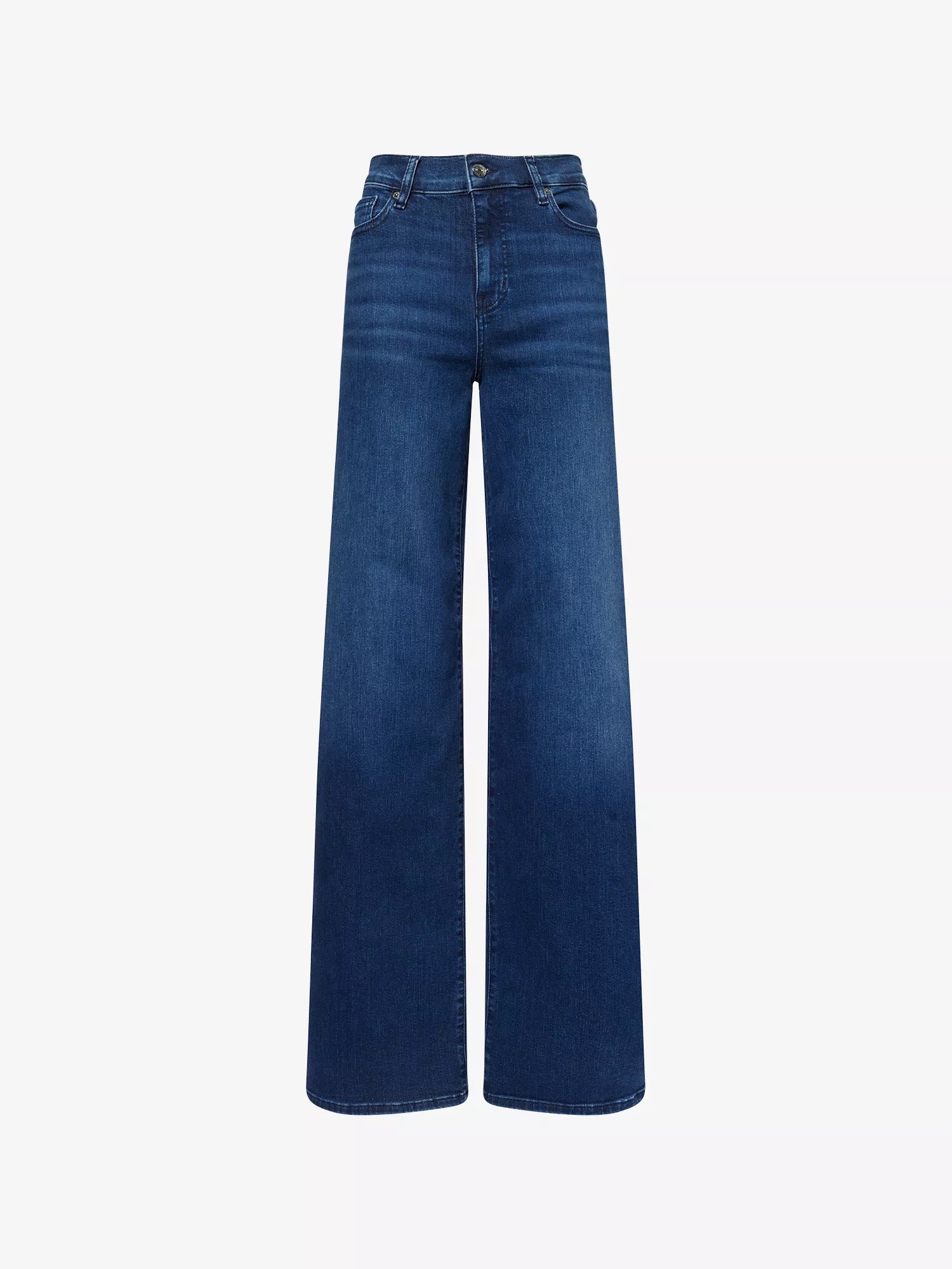 FRAME, Le Slim Palazzo Cotton-Blend Jeans