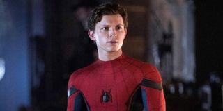 Tom Holland as Peter Parker/Spider-Man in Spider-Man: Far From Home (2021)
