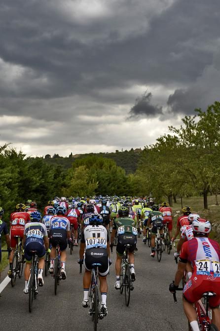 Black skies ahead for the Tour de France peloton