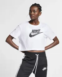 Nike Cropped Logo T-Shirt (Women’s)