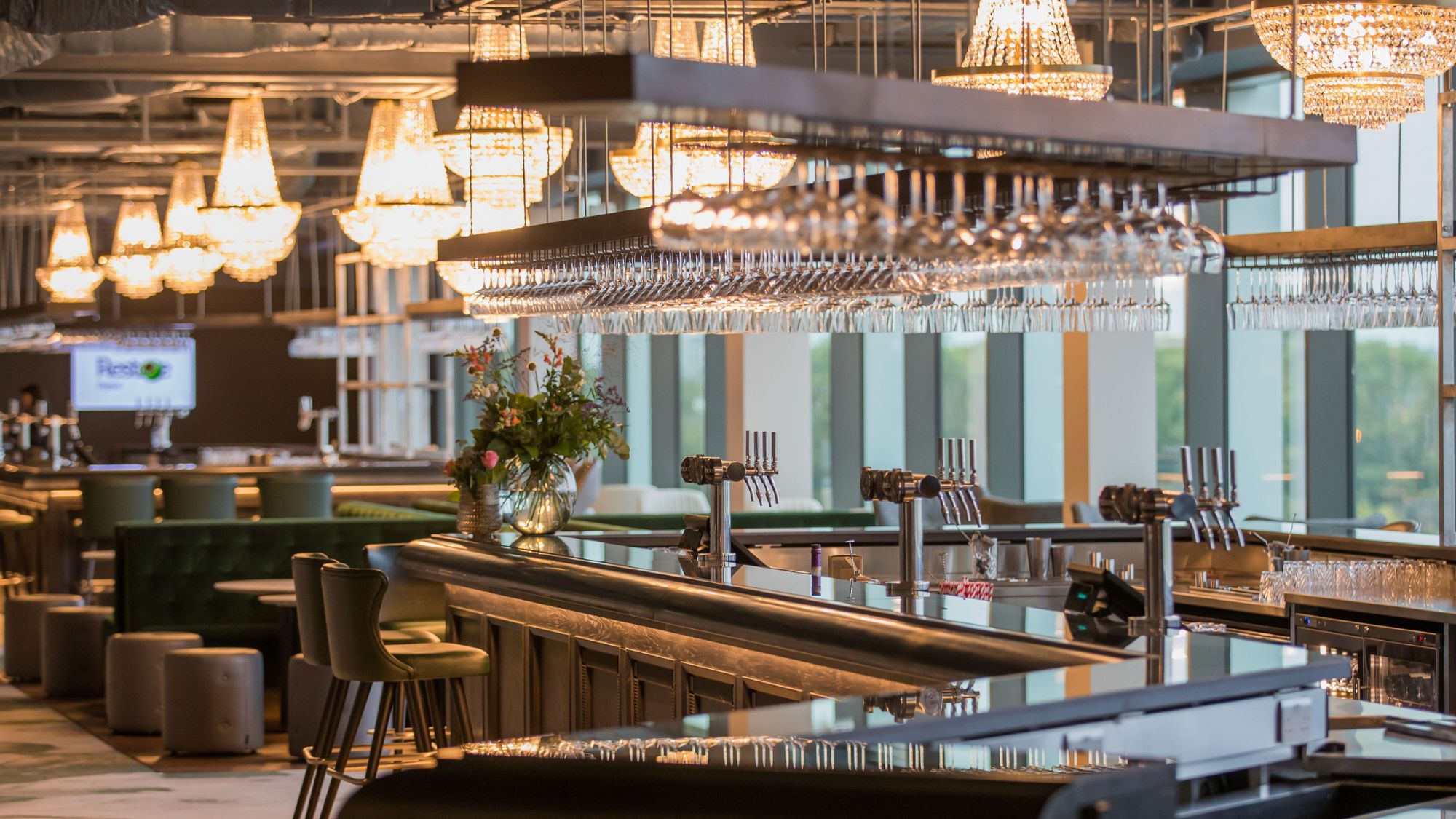 The East Wing hospitality area