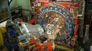 Physicists used the Tevatron collider at Fermilab to estimate the mass of the W boson.