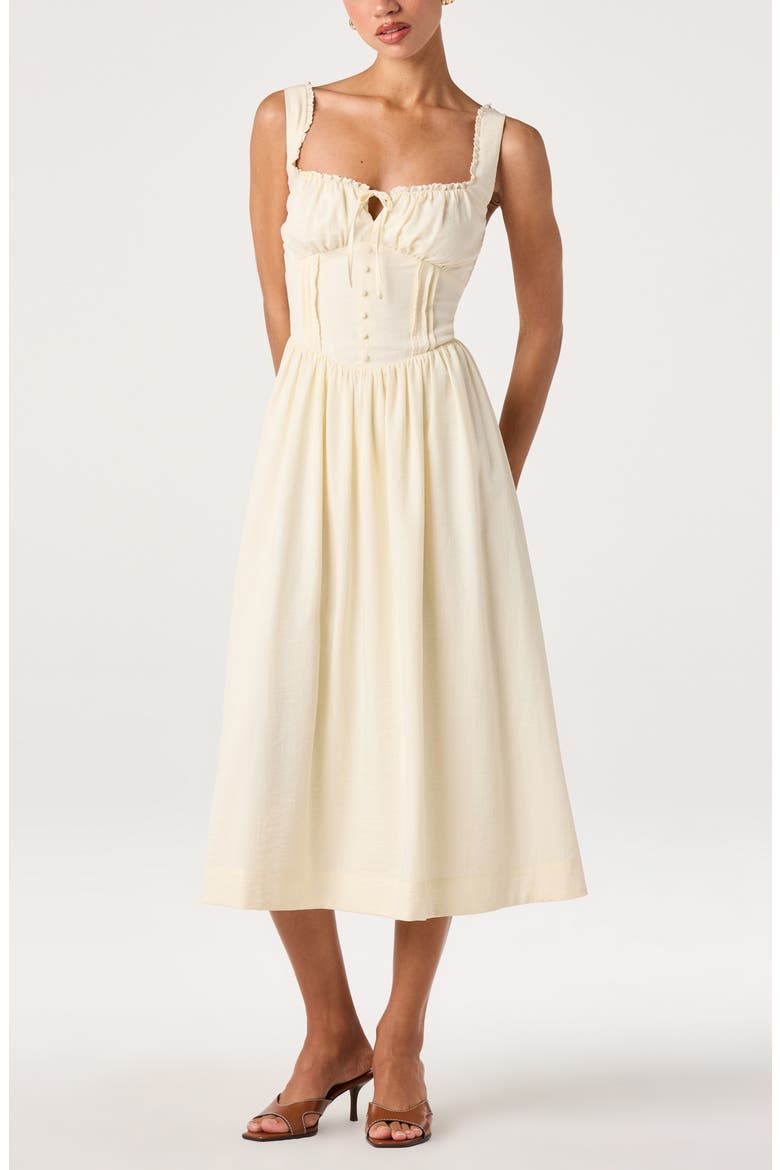 Sahana Corset Midi Dress
