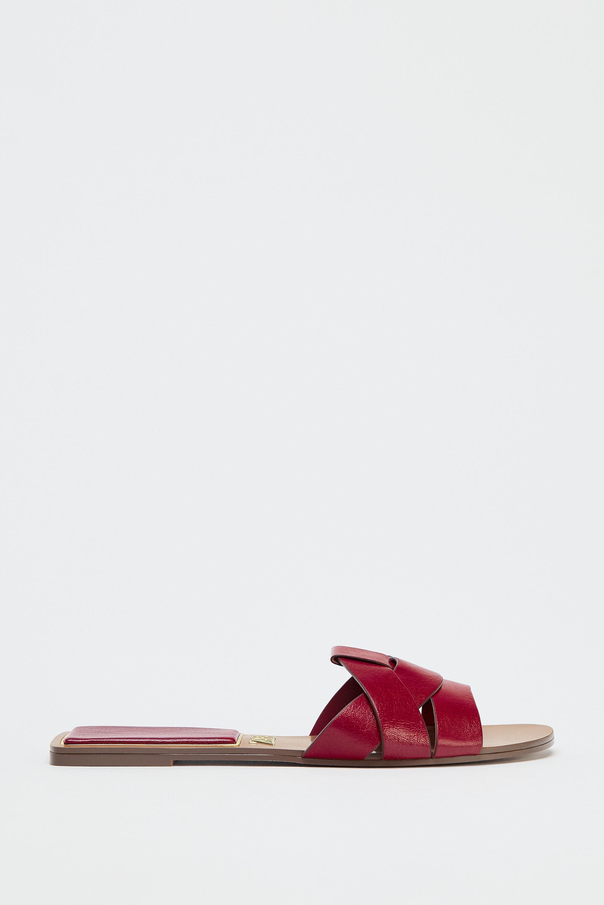 Crossed Leather Upper
