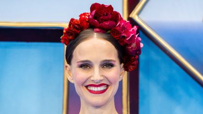 natalie portman flower crown 