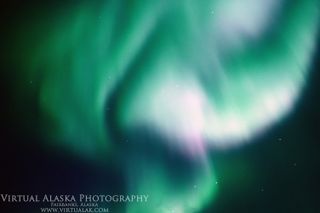 Brandon Lovett of Fairbanks, Alaska, got this aurora picture on September 3, 2011.