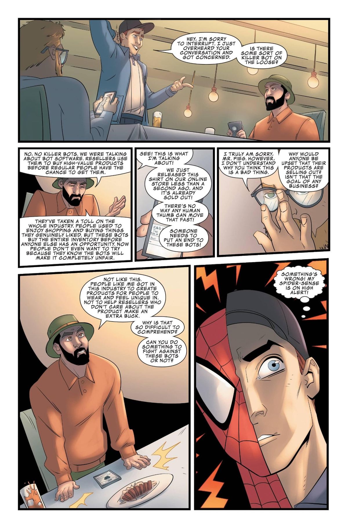 Marvel | Kith Spider-Man #1 preview