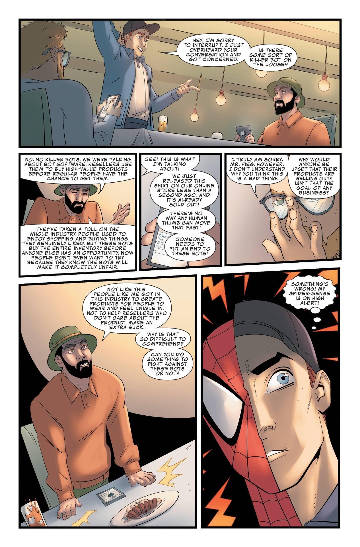 Marvel | Kith Spider-Man #1 preview