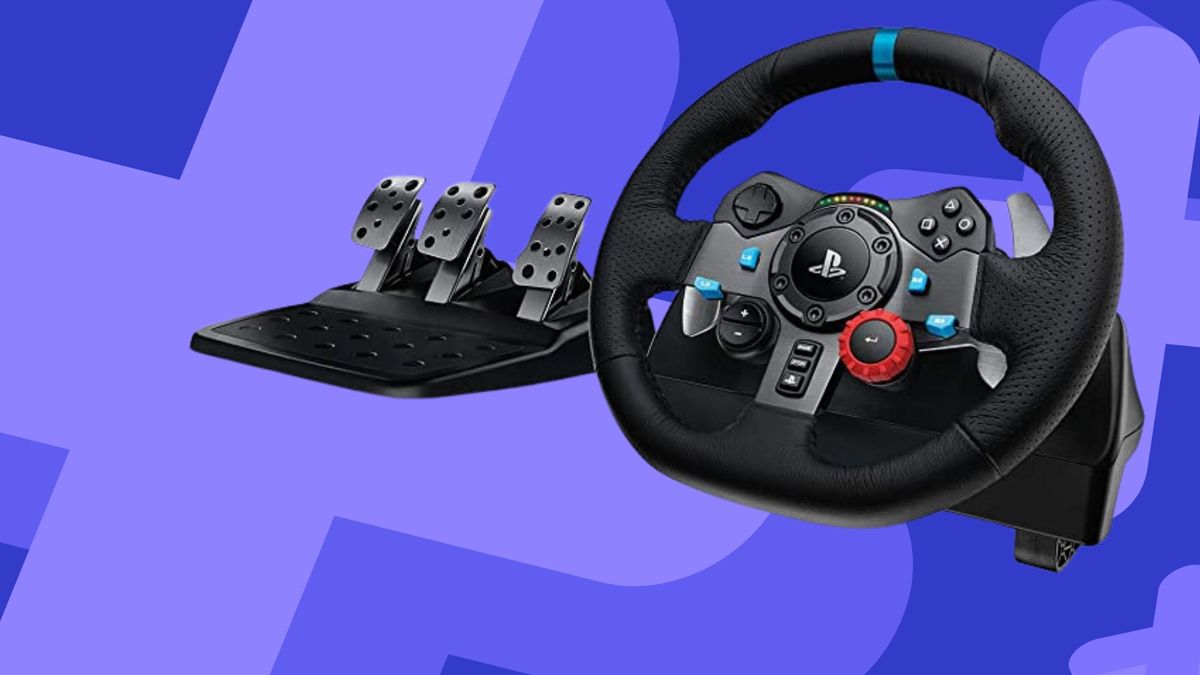 Logitech G29 Driving Force Racing Wheel for PS5, PS4, PS3, PC