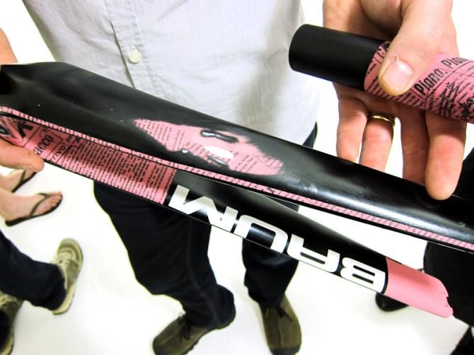 Darren Baum illustrates the complex process involved in painting the Rapha collaboration.