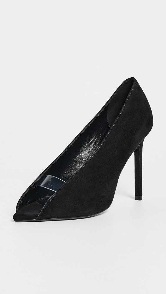 Matrix Pumps - Black Suede