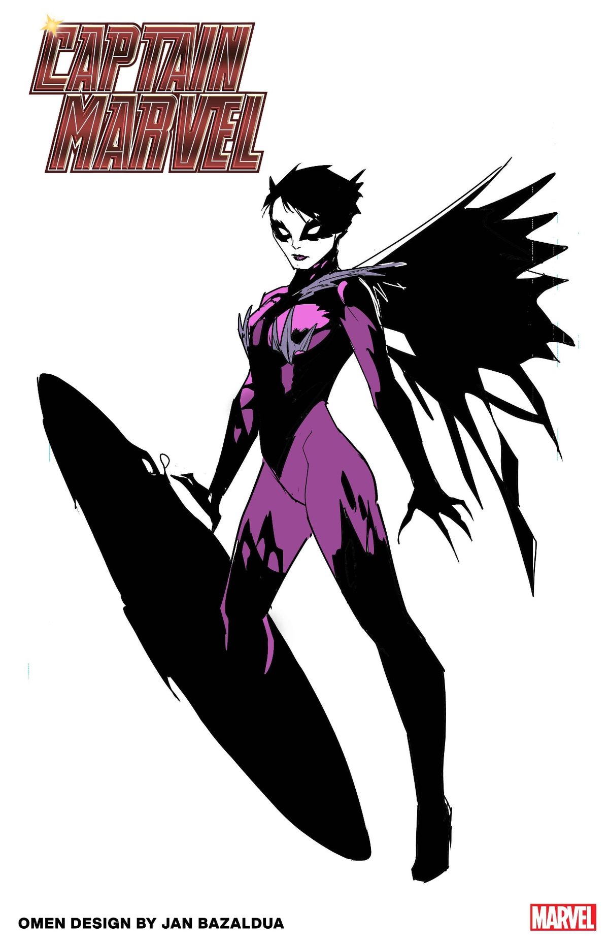 The Omen character design by Jan Bazaldua