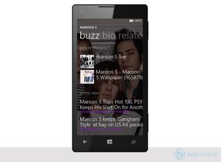 WP Central Xbox Music on Windows Phone 8