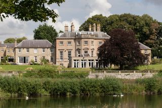 The exterior of the Ednam House Hotel