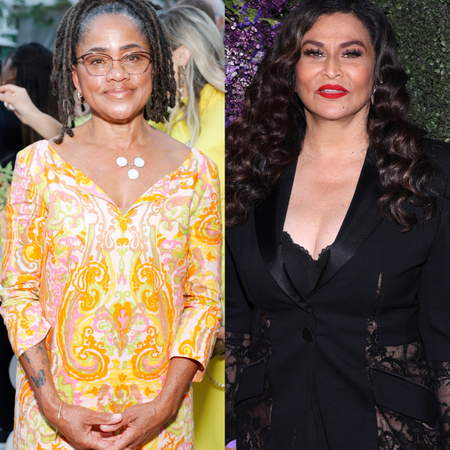 Doria Ragland and Tina Knowles